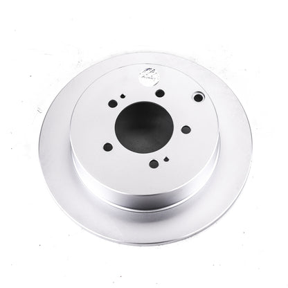 Power Stop 09-15 Mitsubishi Lancer Rear Evolution Geomet Coated Rotor PowerStop