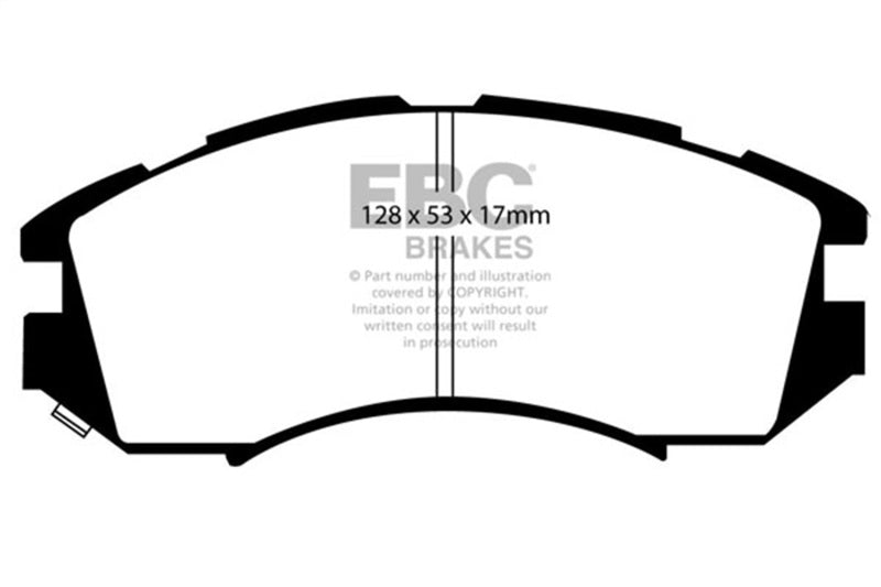 EBC YellowStuff Front Brake Pads - DP4819R EBC