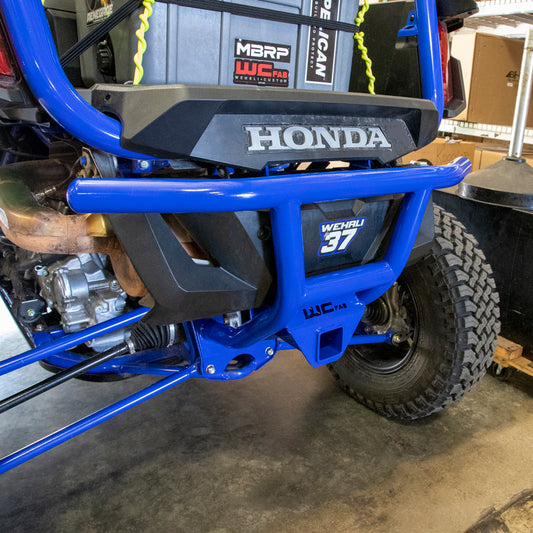 Wehrli 19-22 Honda Talon X/R Rear Bumper with Receiver Hitch - Talon Blue Wehrli