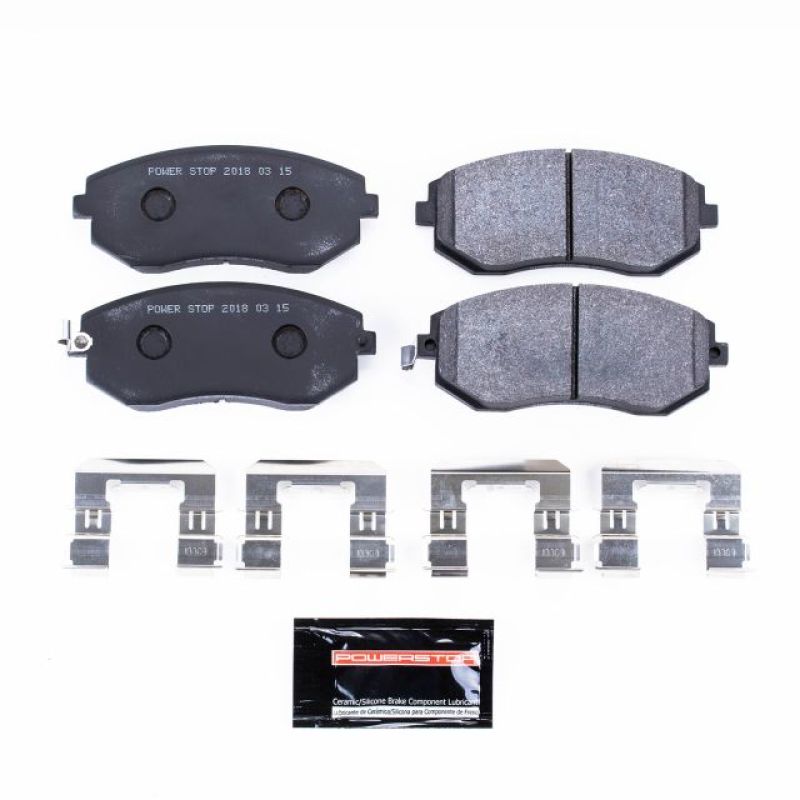 Power Stop 05-06 Saab 9-2X Front Track Day SPEC Brake Pads PowerStop