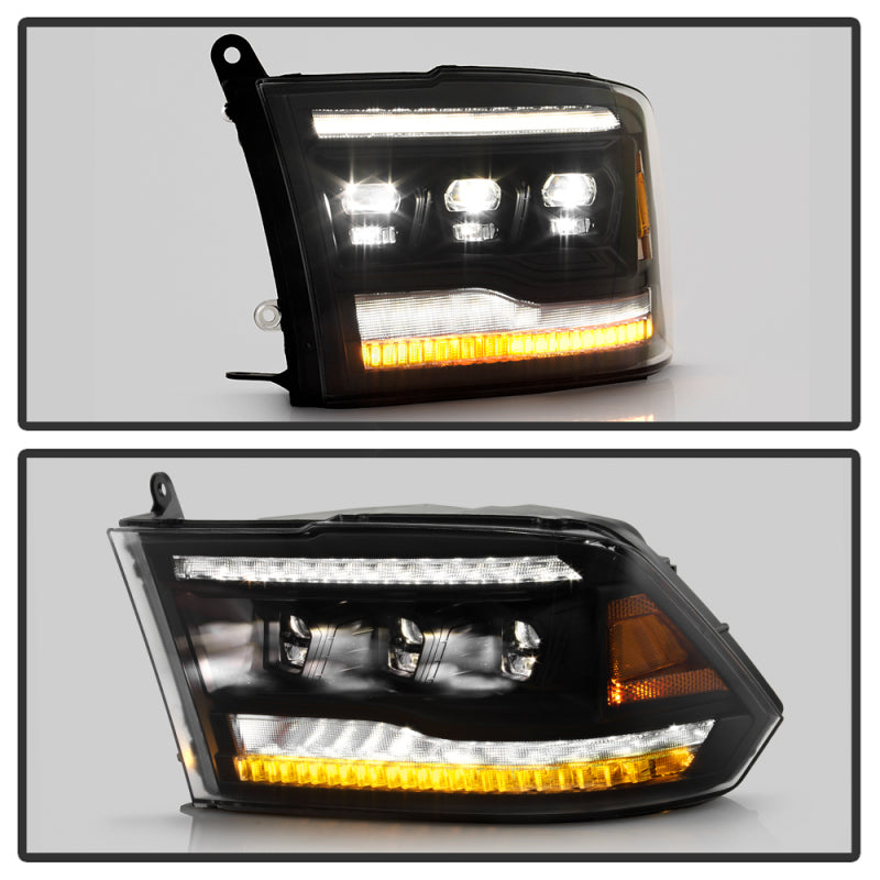 Spyder 09-18 Dodge RAM 1500 / 10-19 RAM 2500/3500 Headlights - Halogen Model Only SPYDER