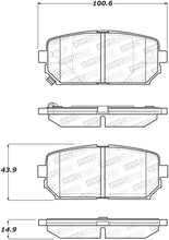 Load image into Gallery viewer, StopTech Premium Ceramic Brake Pads - 308.12960