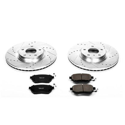 Power Stop 07-08 Nissan Maxima Front Z23 Evolution Sport Brake Kit PowerStop