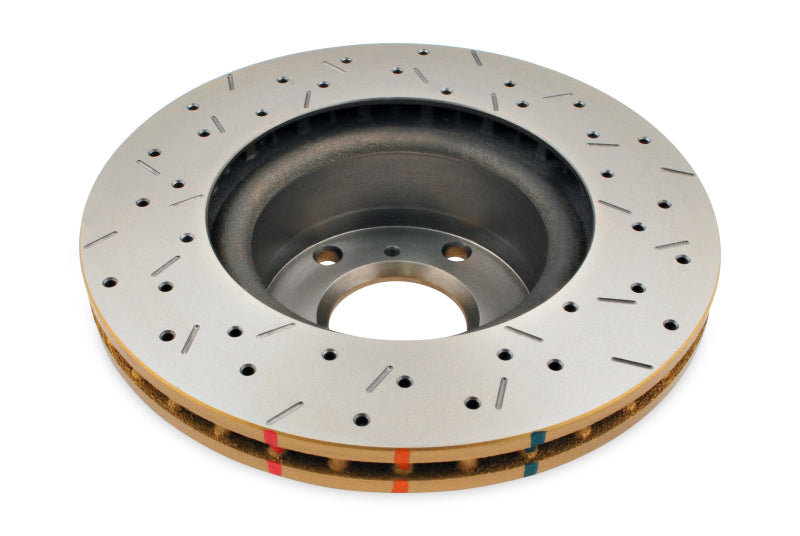 DBA 15-20 Ford Mustang GT Perf Package (380mm Front Rotor) Rear 4000 Series Drilled & Slotted Rotor DBA