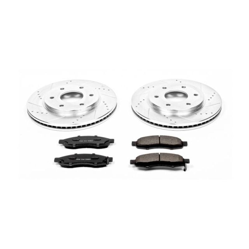 Power Stop 04-05 Infiniti QX56 Front Z23 Evolution Sport Brake Kit PowerStop