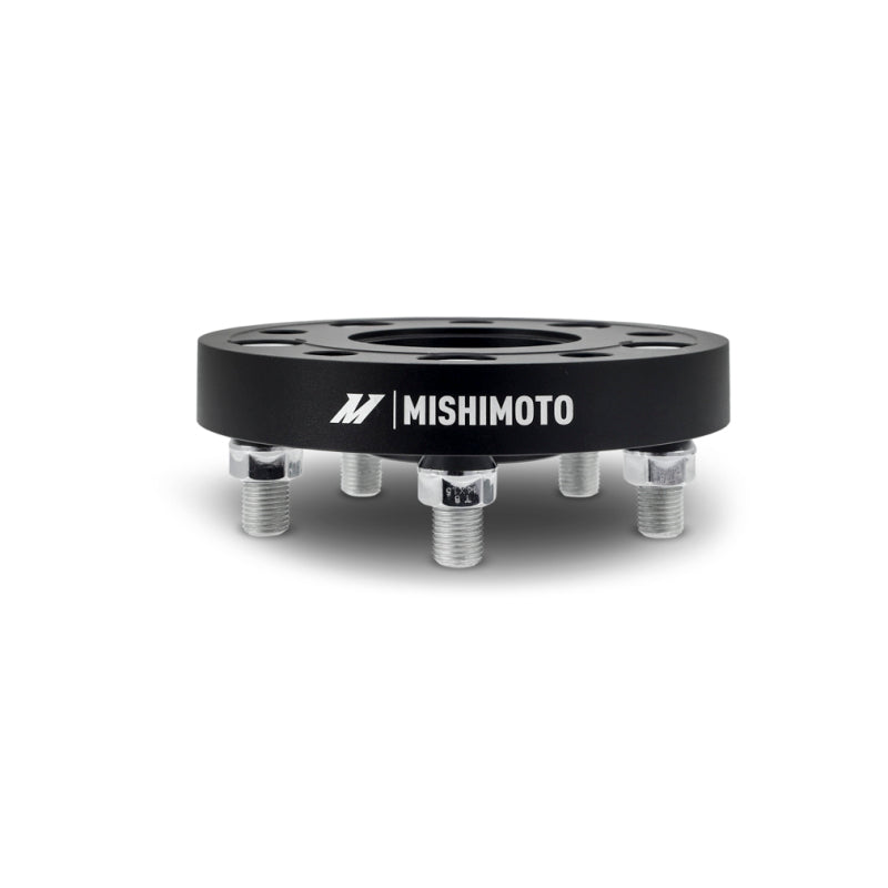 Mishimoto Wheel Spacers - 5x120 - 64.1 CB - M14 x1.5 - 25mm - BK Mishimoto