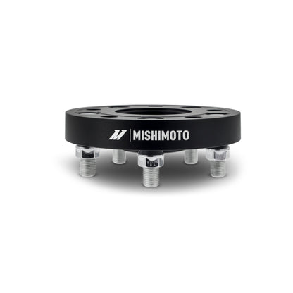 Mishimoto Wheel Spacers - 5x120 - 64.1 CB - M14 x1.5 - 25mm - BK Mishimoto