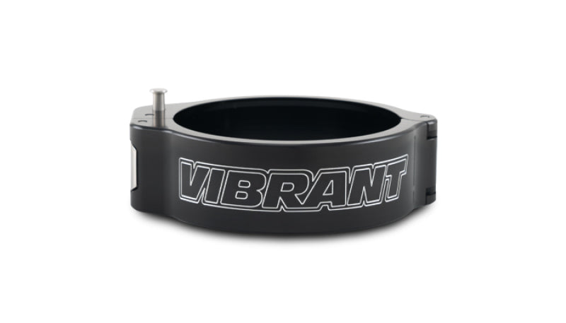 Vibrant 3in O.D. Aluminum HD 2.0 Pinless Clamp - Anodized Black (32536)
