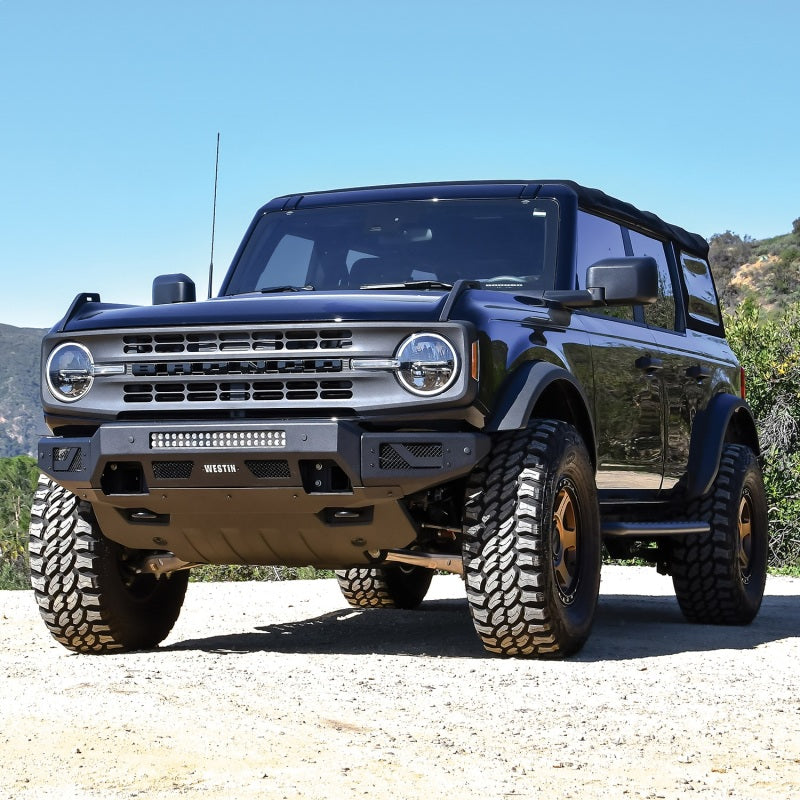 Westin 21-22 Ford Bronco Pro-Mod Front Bumper - Textured Black Westin