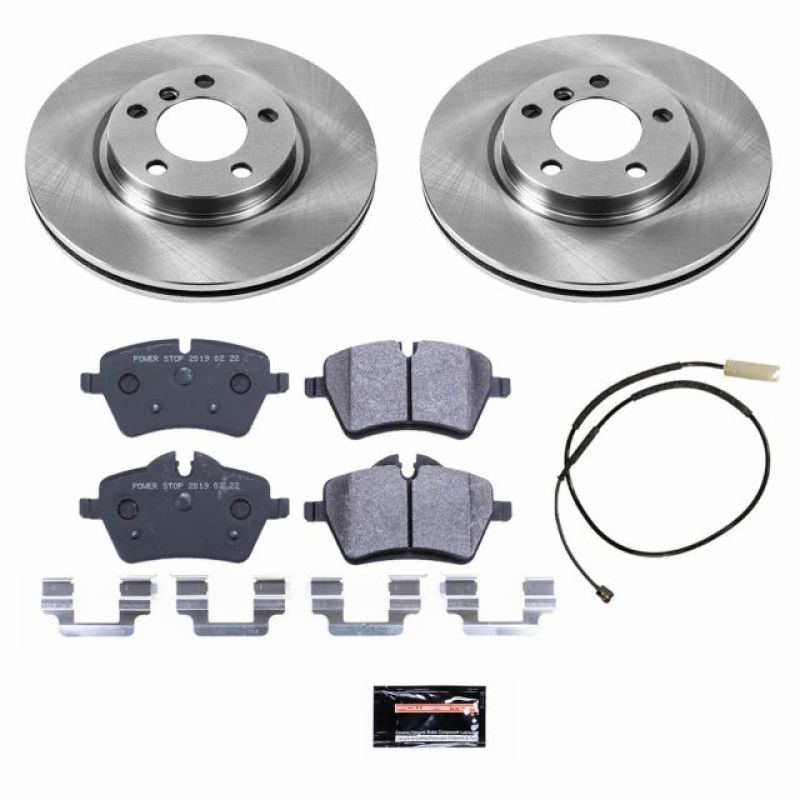 Power Stop 11-16 Mini Cooper Countryman Front Track Day Brake Kit PowerStop