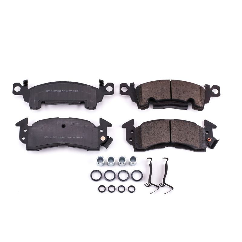 Power Stop 73-75 Buick Apollo Front or Rear Z17 Evolution Ceramic Brake Pads w/Hardware PowerStop