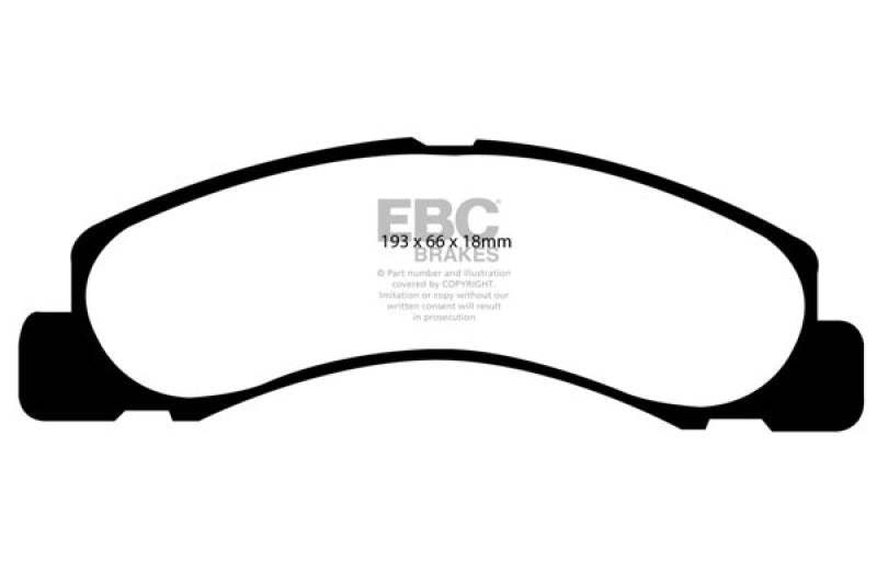 EBC Ultimax2 Front Brake Pads - UD824 EBC