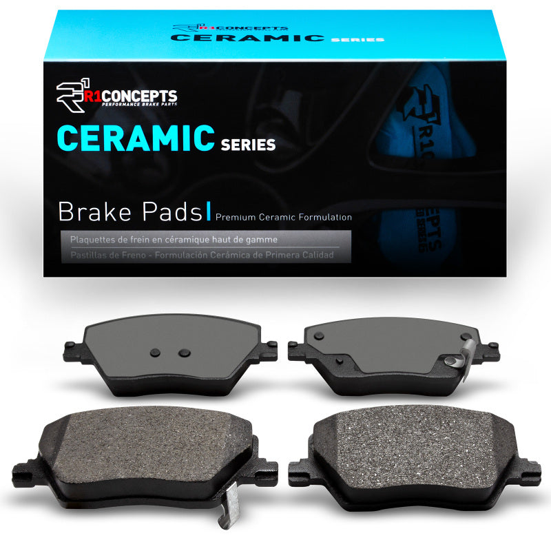 R1 Front Ceramic Brake Pads 2017-2020 Dodge Neon (Mexico) - 2310-2066-00