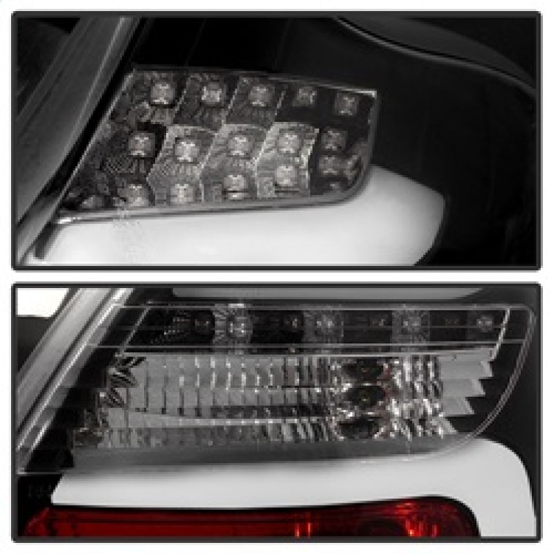 Spyder 12-14 Ford Focus 5DR LED Tail Lights - Black (ALT-YD-FF12-LED-BK) SPYDER