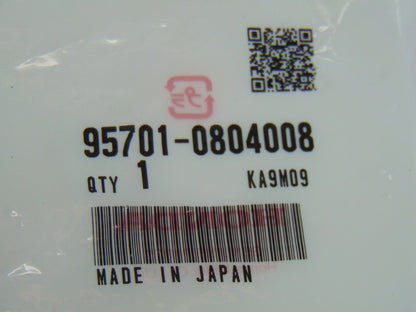 OEM HONDA (8x40mm) FLANGE BOLT (95701-0804008) X1