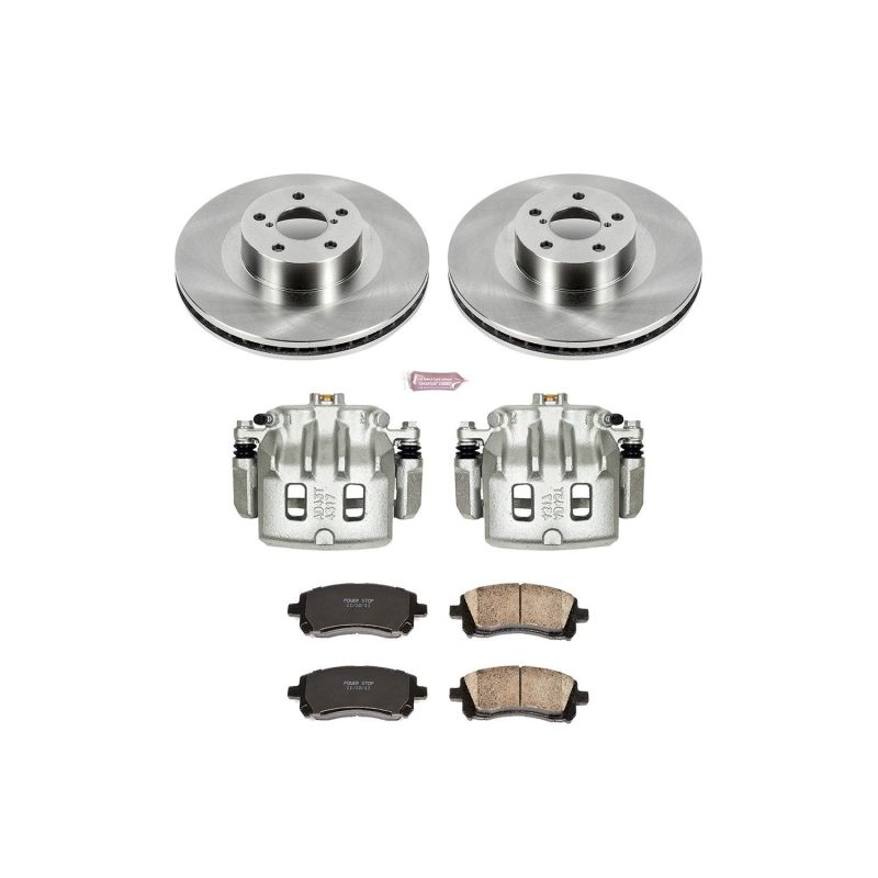 Power Stop 02-03 Subaru Impreza Front Autospecialty Brake Kit w/Calipers PowerStop