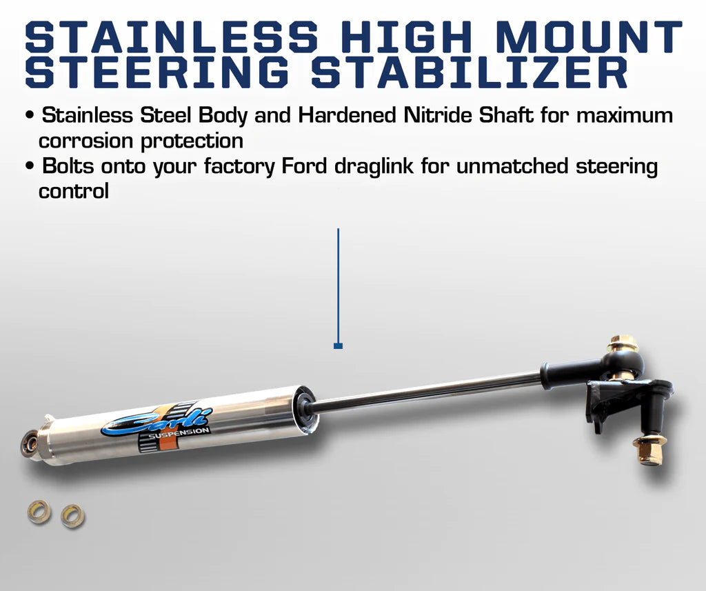 Carli CS-FHMSS-08 Steering Stabilizer | 08-16 Ford Super Duty 4WD