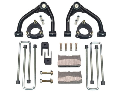 Tuff Country 07-18 Chevy Silverado 1500 2wd 4in Lift Kit (w/1 Pc OE Cast Stl Up Arms SX8000)