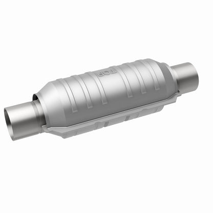 MagnaFlow Catalytic Converter 2 in Inlet 2 in Outlet 11 in Length SS Magnaflow