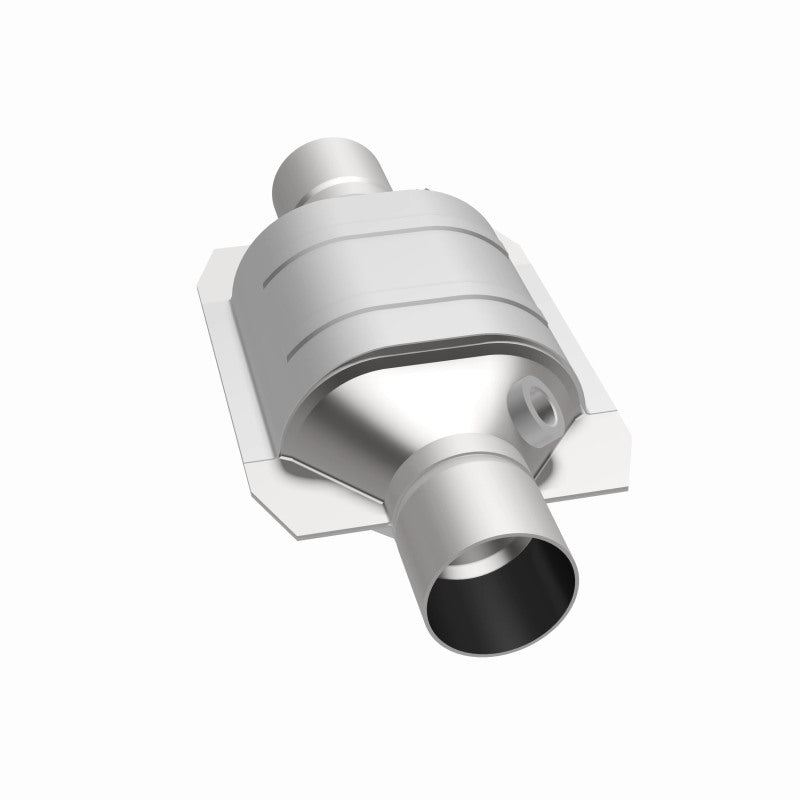 MagnaFlow Conv Univ 2.25 W/Dual O2 Boss Magnaflow