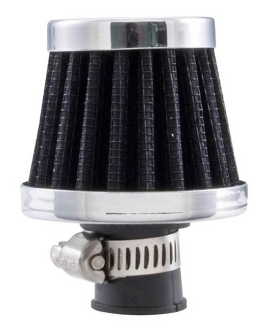 Spectre Breather Filter 10 mm Flange 2 in OD 1-3/4 in H Black - 3991