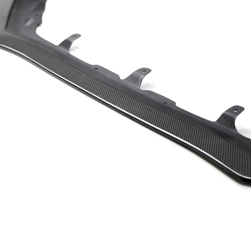 Seibon TP-style carbon fiber front lip for 2018-2021 Subaru WRX/STi - FL18SBIMP-TP