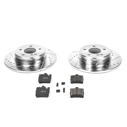 Power Stop 01-02 Mercedes-Benz E430 Rear Z23 Evolution Sport Brake Kit PowerStop