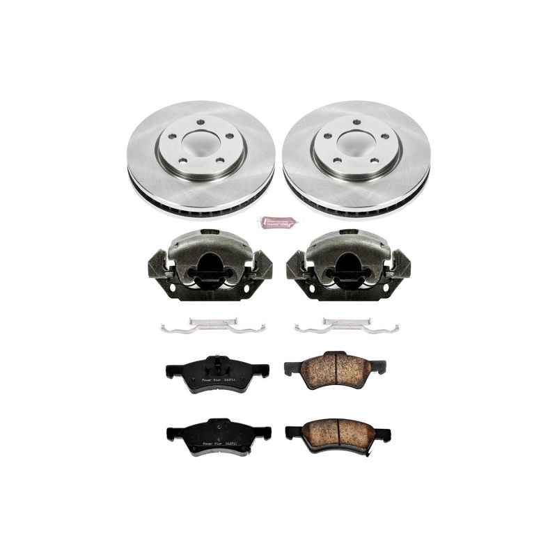 Power Stop 01-07 Chrysler Town and Country Front Autospecialty Brake Kit w/Calipers PowerStop