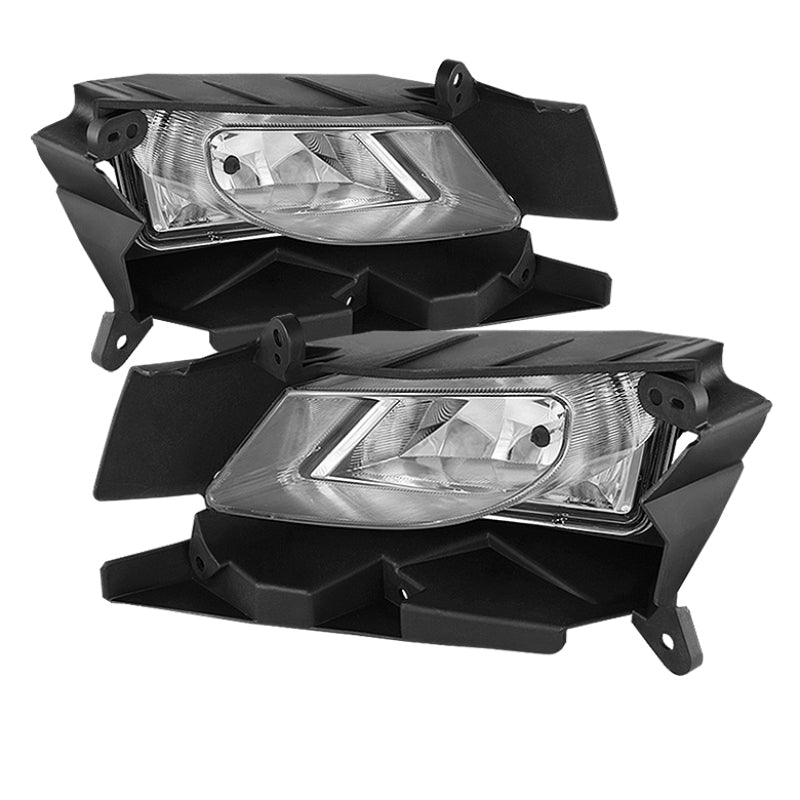 Spyder Mazda 3 2.5L 2010-2011 (excluding Speed3 Models)OEM Fog Lights w/Switch Clear FL-MM32010-C SPYDER