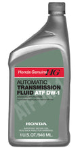 Load image into Gallery viewer, Genuine OEM Honda Fluid (ATF-DW1) Automatic Transmission Fluid (08200-9008) X1 Quart