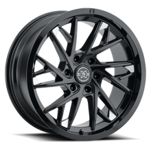 Load image into Gallery viewer, Method Raised MR801 22x12 / 8x6.5 BP / -40mm Offset / 121.3mm Bore - Gloss Black Milled Wheel