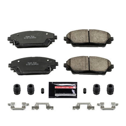 Power Stop 14-18 Mazda 3 Front Z23 Evolution Sport Brake Pads w/Hardware PowerStop