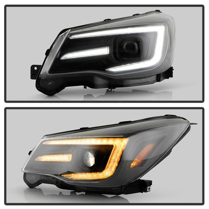 Spyder Signature Subaru Forester 14-16 Xenon/HID Model Only Headlights (PRO-YD-SUFO14HIDSI-BK) SPYDER