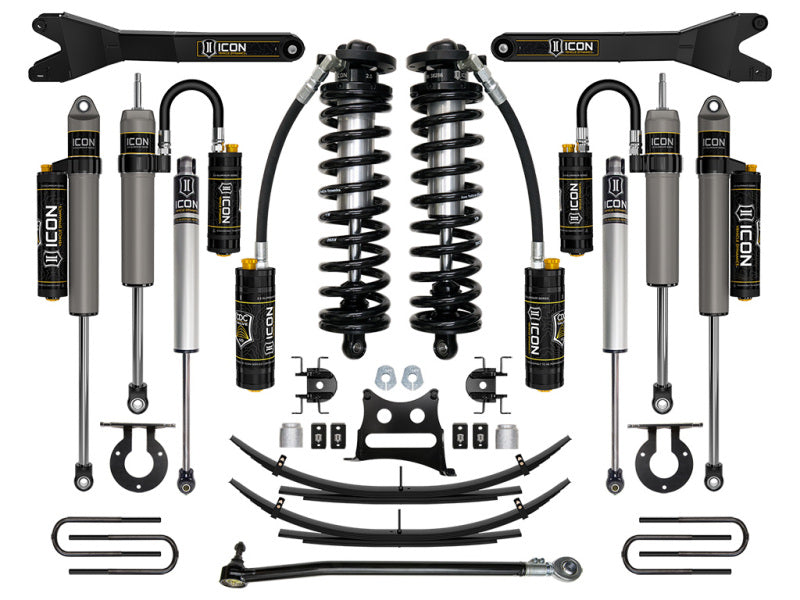 ICON 17-22 Ford F250/F350 2.5-3in Stage 6 Coilover Conversion System w/ Expansion Packs
