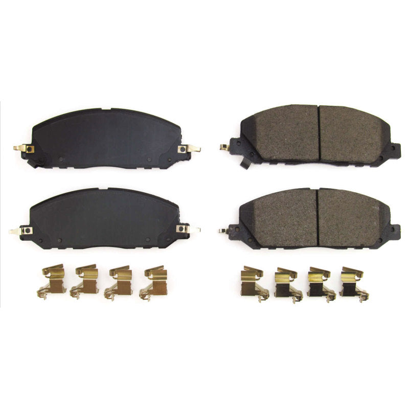Power Stop 20-21 Ford Explorer Front Z17 Evolution Ceramic Brake Pads w/Hardware PowerStop
