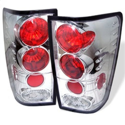 Spyder Nissan Titan 04-14 Euro Style Tail Lights Chrome ALT-YD-NTI04-C SPYDER