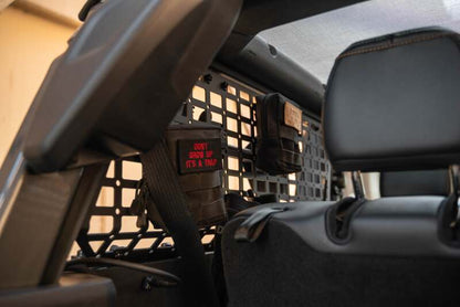 DV8 21-24 Ford Bronco 2-Door Rear Window Pocket Molle Panels  MPBR-12