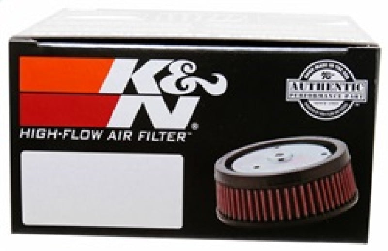 K&N Replacement Unique Air Filter 6.625in L x 4.75in W x 1.625in H with 1 Flange for Harley Davidson K&N Engineering