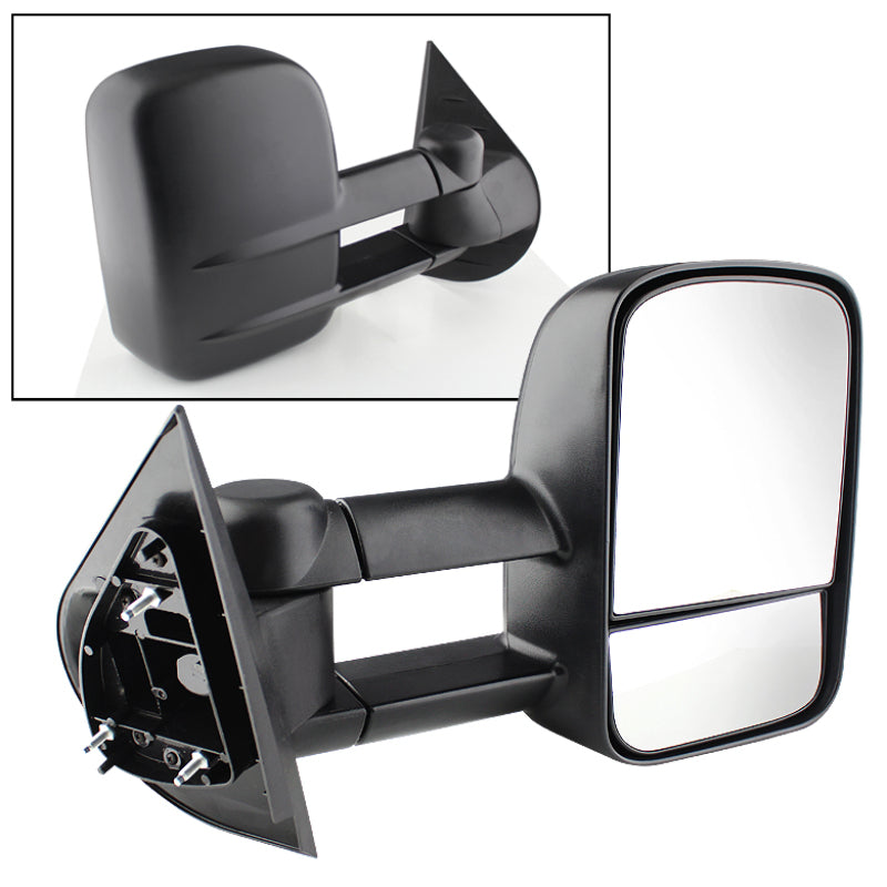 Xtune Chevy Silverado 07-12 Manual Extendable Manual Adjust Mirror Right MIR-CSIL07-MA-R SPYDER