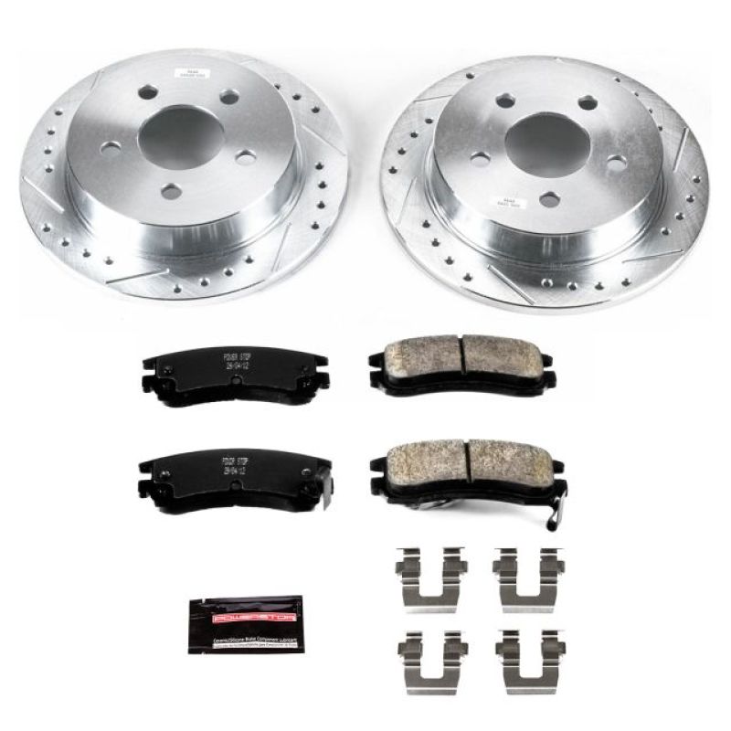Power Stop 04-05 Buick Century Rear Z23 Evolution Sport Brake Kit PowerStop