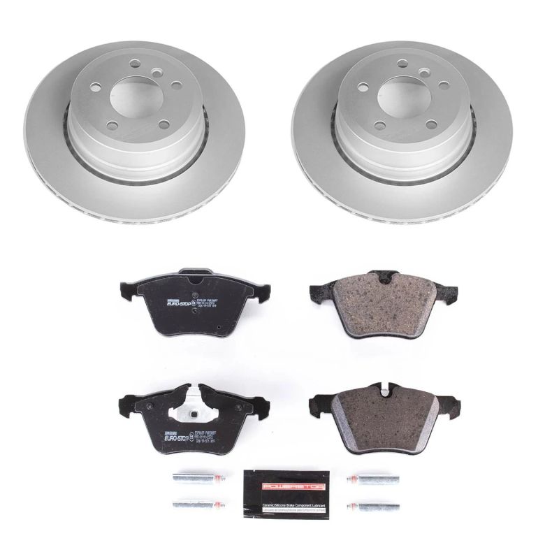 Power Stop 07-08 Jaguar S-Type Front Euro-Stop Brake Kit PowerStop