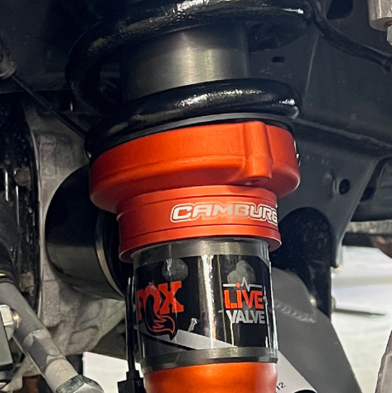 Camburg Ford Raptor 21-23 1.5in Front Spring Preload Spacer Kit (Fox Orange)