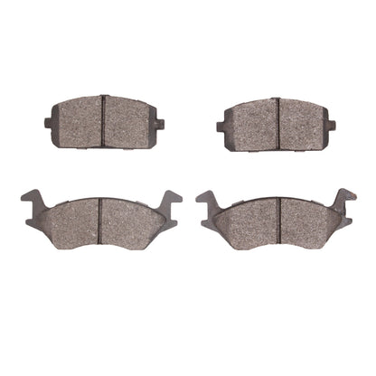 R1 Front Semi-Metallic Brake Pads 1980-1984 Toyota Tercel/Starlet - 2311-0180-00