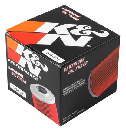 K&N Honda / Kawasaki / Yamaha / Triumph 3in OD x .75ID x 2.210in H Oil Filter K&N Engineering