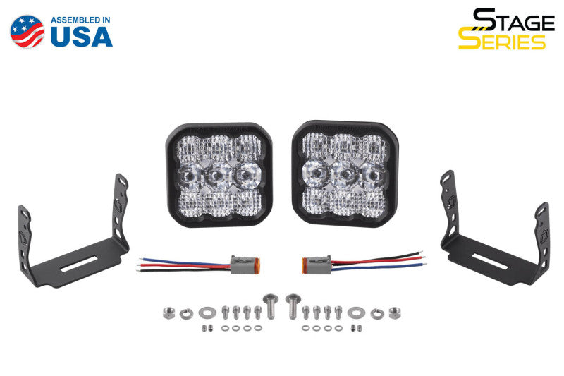 Diode Dynamics SS5 LED Pod Pro - White Spot (Pair)