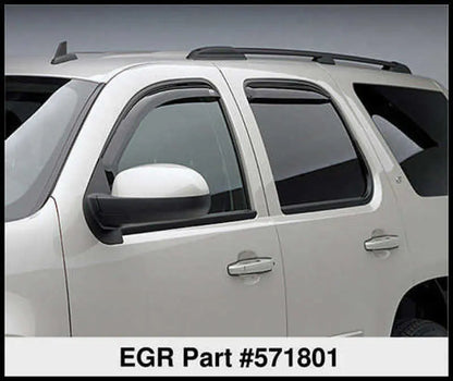 EGR 07+ Chev Tahoe GMC Yukon 07+ In-Channel Window Visors - Set of 4 (571801) EGR