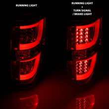 Load image into Gallery viewer, ANZO FORD F-150 09-14 LED TAIL LIGHTS G2 CHROME CLEAR LENS - 311259