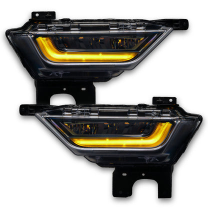 Oracle 21-22 Ford F-150 ColorSHIFT RGB+W Fog Light DRL Upgrade Kit w/ No Controller ORACLE Lighting