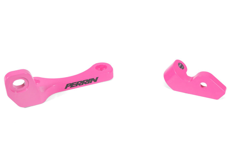 Perrin 2022+ Subaru WRX/19-23 Ascent/Legacy/Outback Top Mount Intercooler Bracket - Hyper Pink Perrin Performance