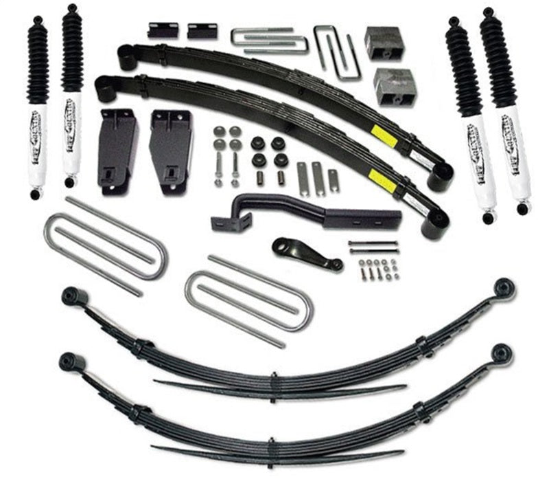 Tuff Country 1997 Ford F-250 4X4 351 Engine 6in Lift Kit w/Rr Leaf Springs (SX8000)